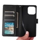 thumbnail image 2 of Funda Cartera para Samsung Galaxy S22 Plus 5G con Tarjetero, Soporte y Cordón - Protección Negro, 2 of 5