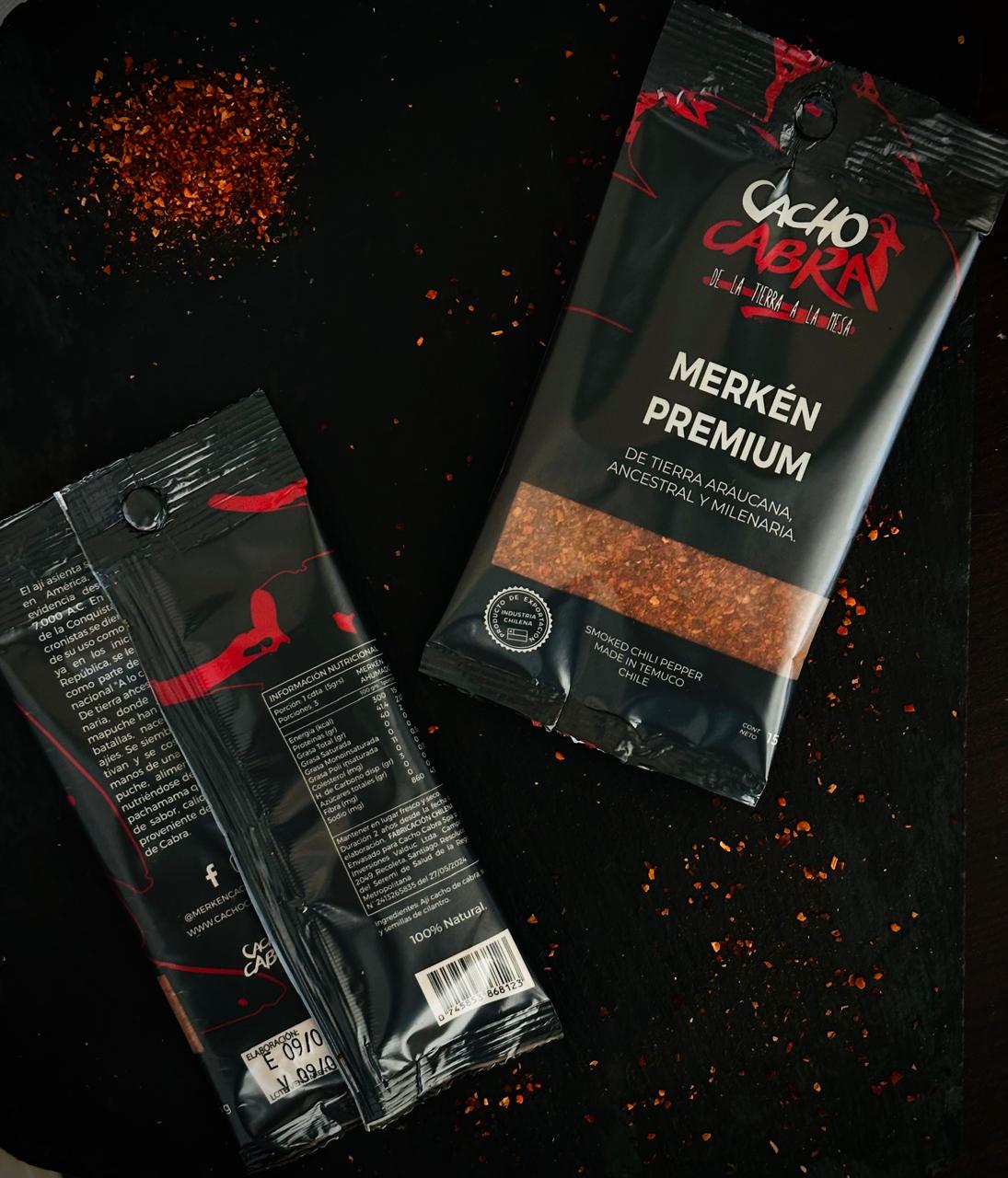 Sachet 15 Gr. Merkén Premium Cacho Cabra