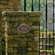 thumbnail image 3 of Placa Whitehall 10571 Entrada Privada 25 X 15 Cm Bronce, 3 of 3