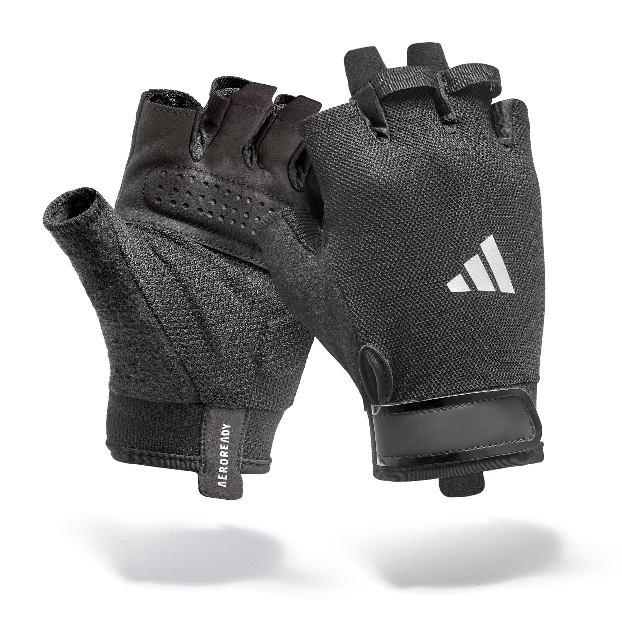 Guantes De Entrenamiento Y Levantamiento De Pesas Adidas Essential Fingerless