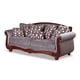 thumbnail image 3 of Sofa Catania 3 Cuerpos Clásico Tela Velvet Gris, 3 of 7