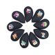 thumbnail image 5 of PU Golf Iron Head Covers Durable Portable Para Equipo De Entrenamiento De Golfista, 5 of 5
