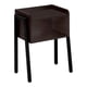 thumbnail image 1 of Mesa auxiliar Monarch Specialties I 3593 de metal, café y negro, 1 of 9