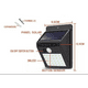thumbnail image 3 of PACK 2 Panel Solar Con Sensor De Movimiento 5w 6000K, 3 of 3