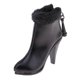 thumbnail image 2 of 1/6 Zapatos De Tacones Altos Botines Para Cuerpo De Figura De Acción Femenina De 12 '' Negro, 2 of 5
