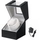 thumbnail image 1 of Caja giradora para relojes automáticos MYFULLY modelo único, cuero negro, motor silencioso, 1 of 6