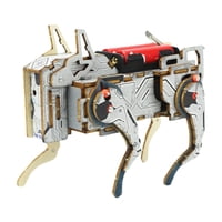 Magideal - Niños Control De Voz Mecánica Ciencia De Perros Conjunto De Enseñanza Sida Diy Madera De Madera Hecha A Mano Manuza Artesanía De Regalos De Asamblea