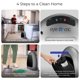 thumbnail image 4 of Aspiradora sin contacto EYE-VAC Home, bote sin bolsa de 1000 W, plateado, 4 of 6