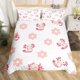 thumbnail image 1 of Cartoon Axolotl Duvet Cover Queen SizeSunflower Bedding Set Cute Animal Botanical Comforter Cover Watercolor Yellow Quilt Cover, 1 of 5