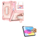 thumbnail image 1 of Funda Armadura 360 Lamina Clear Compatible Con Samsung Tab S9 Fe Rosado, 1 of 6