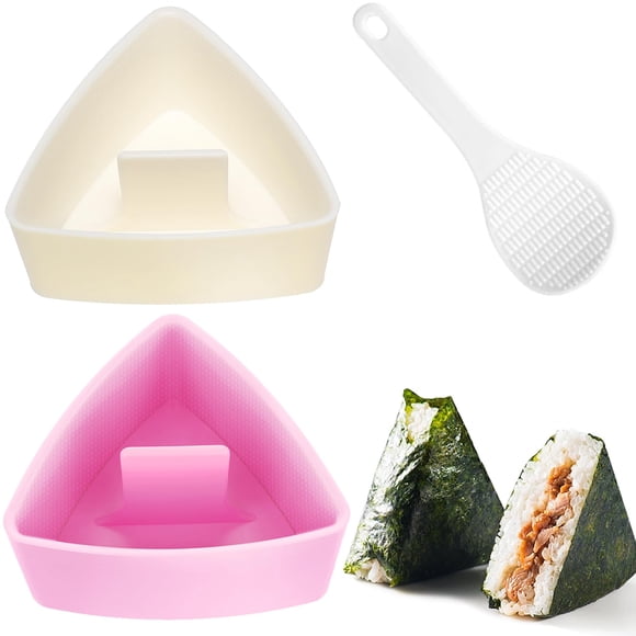Kit de 2 moldes triangulares para sushi Rice Mold de YONGJUNG