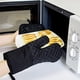 thumbnail image 4 of Guantes y agarraderas para horno resistentes al calor - 4 guantes de algodón y agarraderas para horno con agarre de silicona antideslizante y brazo largo, 4 of 7