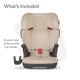 thumbnail image 2 of Asiento elevador con respaldo alto UPPAbaby Alta V2 Kavener Almond, 2 of 6