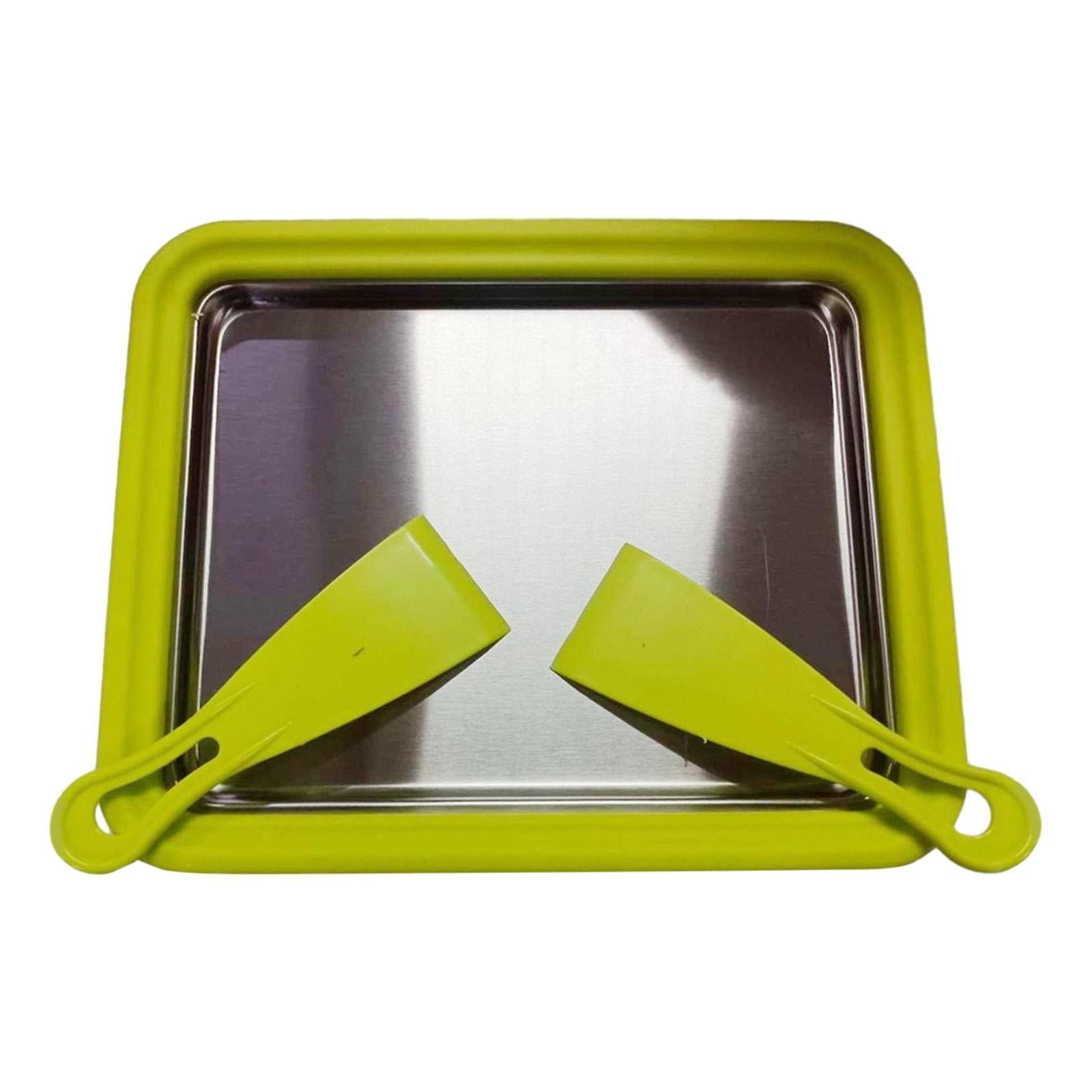 Bothyi - Máquina De Hielo Enrollada, Plato Frío Portátil Para Fiestas, Yogur De Vacaciones