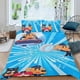 thumbnail image 2 of Sheriff Labrado Conjunto de sábanas temático, trío de piezas, cómodo y amigable con la piel, diseño único, regalo de decoración para el hogar para familiares, amigos y fans,135cm *200cm, 2 of 6
