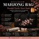 thumbnail image 5 of Juego de Mahjong DEALZOOM Completo de 166 fichas con diseño de flor de cerezo, 5 of 9