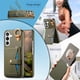 thumbnail image 5 of Funda FOXDOCK para Samsung Galaxy S26 Pro Soporte múltiple, diseño con anillo, función billetera y protección avanzada-verde, 5 of 6