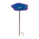 thumbnail image 5 of Comederos Para Pájaros Con Estaca, Ba?os En Forma De Flor Para Patio, Césped, Patio Trasero, Color Morado Y Azul, 5 of 5