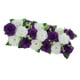 thumbnail image 2 of Ramo De Camino De Mesa Con Panel De Flores De Rosas De Arco Para Boda, Blanco Y Oscuro, 2 of 3