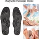 thumbnail image 4 of Plantillas magnéticas de acupresión para zapatos, almohadillas para masaje de pies, terapia podal, reflexología, alivio del dolor, color negro (hombre), 4 of 7