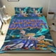 thumbnail image 1 of Inspector Gadget Conjunto de sábanas temático, trío de piezas, cómodo y amigable con la piel, diseño único, regalo de decoración para el hogar para familiares, amigos y fans,173cm *218cm, 1 of 6