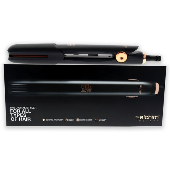 Plancha para el Cabello Elchim 8th Sense Styler Negra