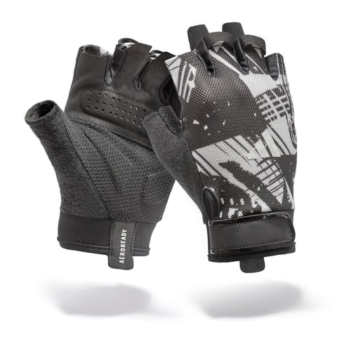 Guantes De Entrenamiento Y Levantamiento De Pesas Adidas Essential Fingerless