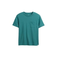 Camiseta Gap Boys Pocket Crew Jade Stone Para Niños