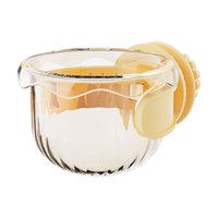 Magideal - Comedero Para Pájaros, Plato De Comida Para Pájaros, Accesorio Para Jaula, Caja Contenedora, Comedero Extraíble Para Loros Pequeños, Comedero Para Páj Amarillo