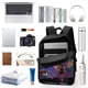thumbnail image 3 of Los Doomies-theme Backpack, Campus style schoolbag Bookbag with Adjustable Shoulder Straps And Large Zip Compartment, Unisex Travel Bags., 3 of 6