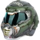 thumbnail image 1 of Casco Cosplay Verde Resina Inspirado Película 65 cm Halloween, 1 of 3