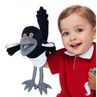 Steve And Maggie - Peluche Steve Y Maggie Maggie Magpie Hand Puppet Kids 1+