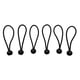 thumbnail image 5 of 6 Piezas Heavy Duty Bungee Ball Cord Tarp Tent Tie Down Tope Negro 6 Pulgadas, 5 of 5