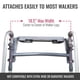 thumbnail image 5 of Walker Tray DMI Rollator Mobility con portavasos de 5 libras de capacidad, 5 of 6