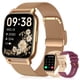 thumbnail image 1 of Smartwatch Kriutefy P66 Gold de 1,85" con llamadas Bluetooth e IPX8, 1 of 7