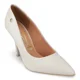 thumbnail image 1 of Zapato Mujer Blanco Taco Aguja Punta Fina Vizzano, 1 of 3