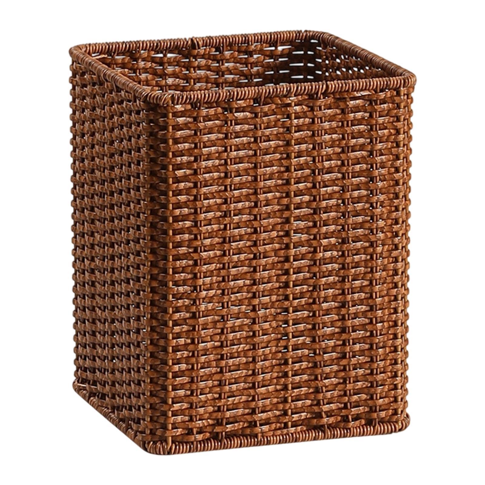Bothyi - Cubo De Basura Portátil, Resistente Y Decorativo, Ideal Para El Baño, La Oficina Y El Hogar.