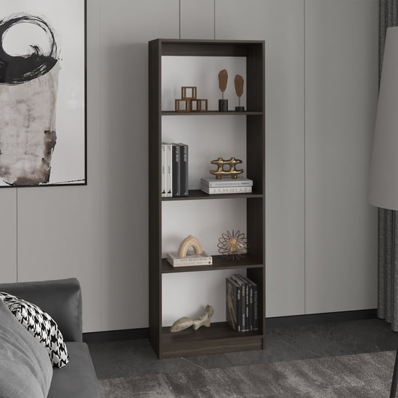 Estante Home-E 4 Niveles Milan Y Blanco