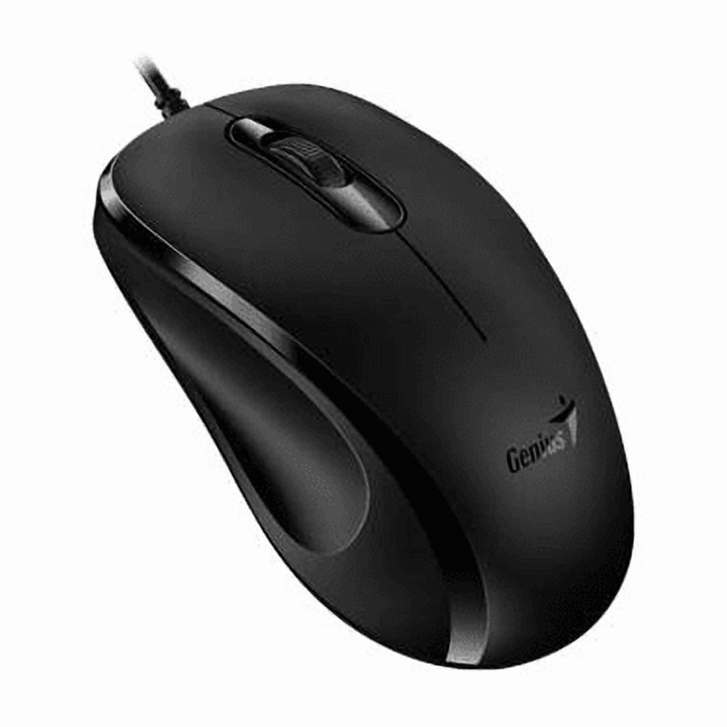 Mouse Alámbrico Genius Dx-101, Conexión Usb, Negro, Precisión Diaria
