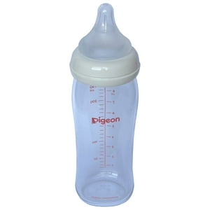 Pigeon - Mamadera Vidrio B/Ancha 240Ml