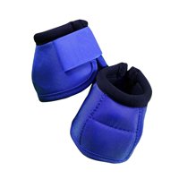 Magideal - Botas De Sobrealcance Duraderas Cubiertas Protectoras Manga De Envoltura Rápida Con Cierre Equipo Ecuestre 1 Par Botas De Campana Para Caballos Para , Largo 28X41,5X13Cm Largo 28X415X13Cm