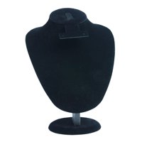 Ioensy - Organizador Elegante De La Cadena Del Maniquí De La Exhibición De La Joyería Para La Señora Showroom Negro