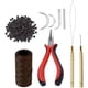thumbnail image 1 of Kit Herramientas Extensiones Cabello Yantaisiyu 200 pcs Micro Silicona, 1 of 3