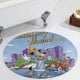 thumbnail image 5 of Alfombra Redonda El Show De Huckleberry Hound Desmarcar 60cm, 5 of 6