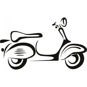Rienda Libre Graphics - Decomural Scooter Transport Ws-18948