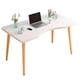 thumbnail image 1 of Escritorio oficina blanco moderno 120cm ChicHome, 1 of 3