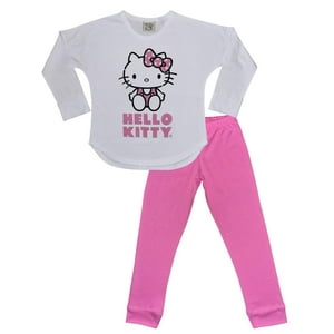 Pijama Niña Hello Kitty Blanco 4