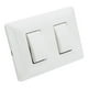 thumbnail image 1 of Interruptor De Luz Doble 250v 10a, 1 of 2
