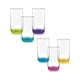 thumbnail image 2 of Set 6 Vasos Altos Monterrey Cristar Fondo Color 445ml, 2 of 2