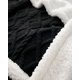 thumbnail image 5 of Frazada Sherpa Premium Con Diseño De Diamantes King, 5 of 6